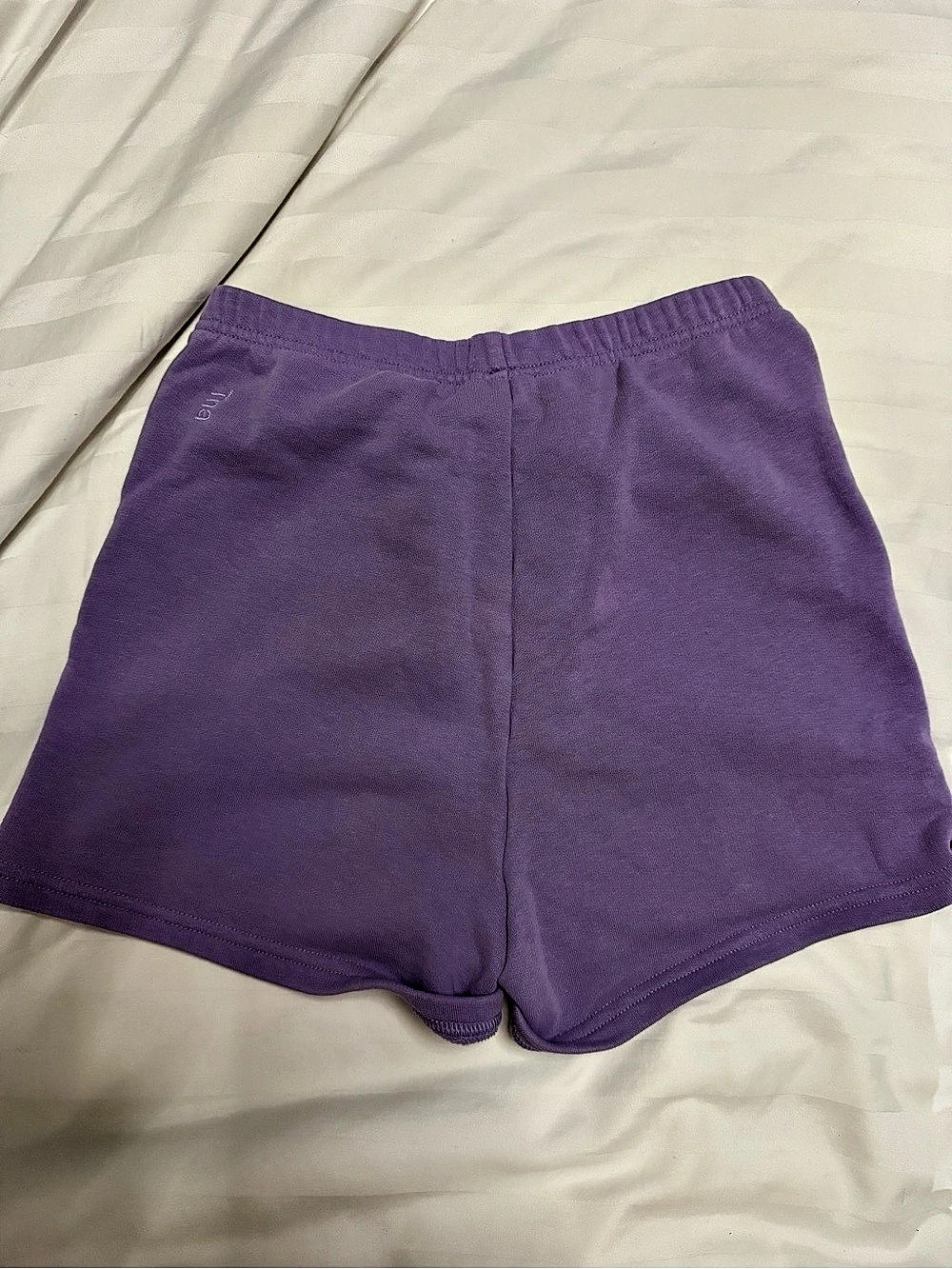 Tna Cozy Fleece Boyfriend Sweatshort Purple Athletic Shorts